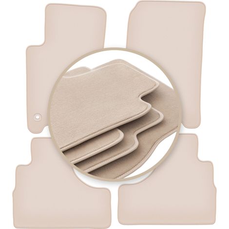Hochwertige beige Fußmatten für: Jeep Cherokee Liberty KJ Offroad 2002-2007 (1/5)