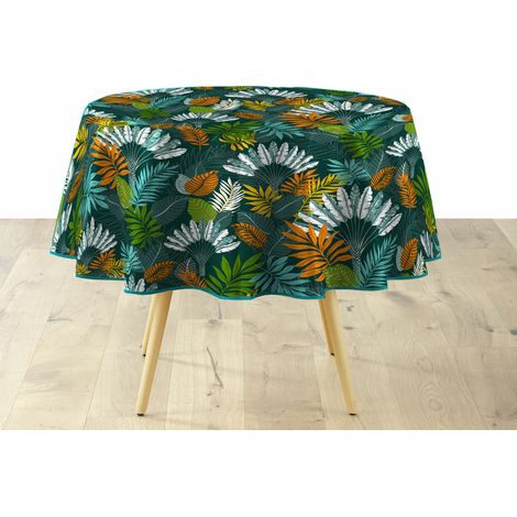 Nappe Ronde Ø160 cm – PVC Imperméable – Facile d’Entretien - PANAZIO (1/3)
