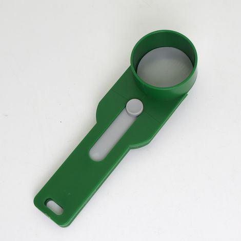 Messbecher aus ABS-Kunststoff (2 Stück) mit Überlaufschutz für präziseres und kontrolliertes Abmessen der Zutaten (grün).