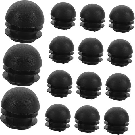 de 20 bouchons ronds en plastique pour pieds de meubles et