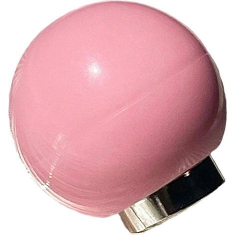 Crochet magnétique en silicone anti-rayures pour réfrigérateur et panneaux - Rose (1/5)