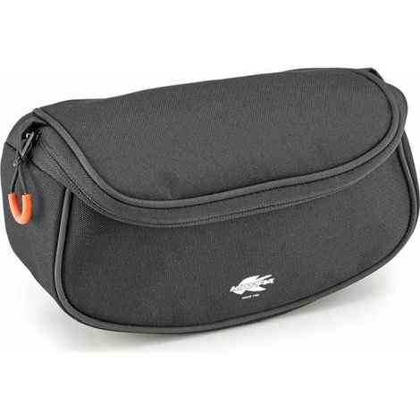 Sacoche de guidon Kappa 3L noire (gamme Stryker) (15 x 6,5 x 24 cm)