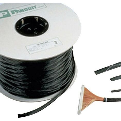 Panduit SE50P-CR0 gaine tressée noire protection câble (1/4)