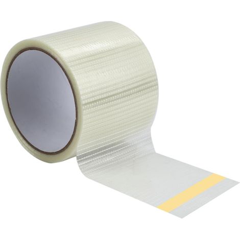 Bande Réparation, Ruban Adhésif Renforcé Transparent de 12mx8cm Ruban Adhésif Étanche Résistant à la Déchirure Ruban de Réparation d'Auvent pour Auvents de Camping-Car Tentes Bâches de Bateau (1/5)