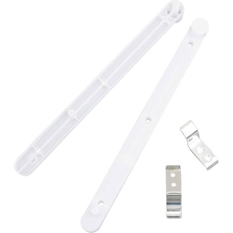 Guide de tiroir en plastique avec rails fixation latéraux dissimulés (1/5)