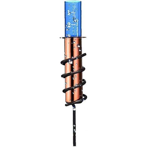 Pluviomètre en cuivre, pluviomètre flottant de haute précision, compatible (1/5)