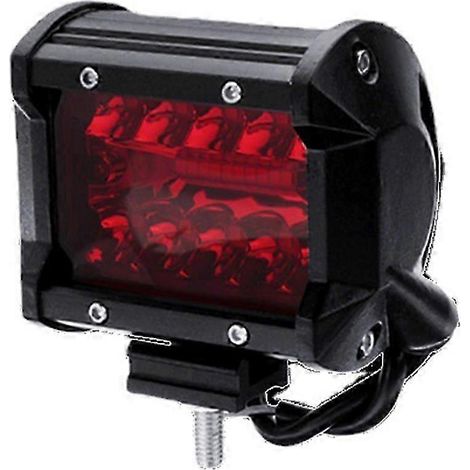 Barre lumineuse LED 4 pouces pour voiture, projecteurs longue portée, lampe de conduite haute luminosité, étanche, phares pour voiture, camion et quad tout-terrain (1/5)