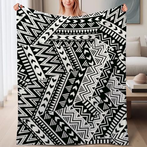 Couverture de lit en polaire, jeté doux et chaud de printemps, légère et luxueuse en microfibre de polyester, décoration intérieure cosy, ajout parfait à la décoration intérieure, cadeau idéal pour lu (1/4)