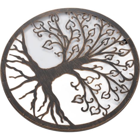 Arbre décoratif mural en métal, forme d'arbre, style minimaliste moderne, en fer, pour salon ou bureau. Arbre de l'amour (1/5)