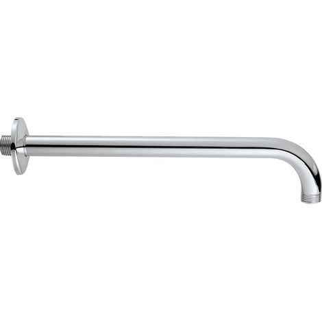 Bras de douche avec douche de tête et rosette M.1/2" 30 CM