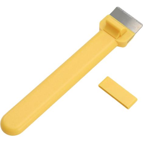Racloir pour plateau chauffant à lame Bambu Lab A1/X1/P1/H2S/X2D/H2D/P2S - Accessoires pour imprimante 3D - Jaune (1/5)