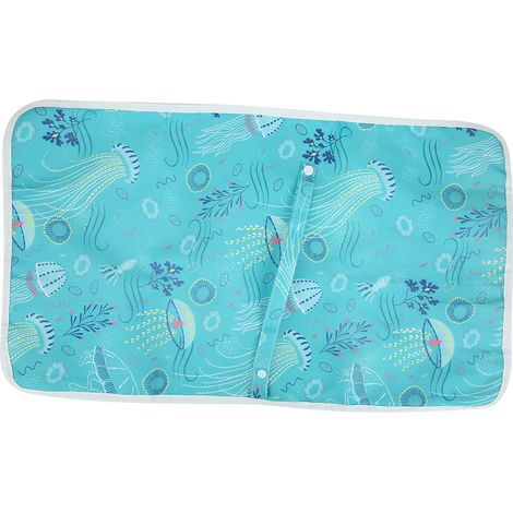 Tapis à langer imperméable pour bébé - Alèse changeante polyvalente anti-fuites vert Acaleph
