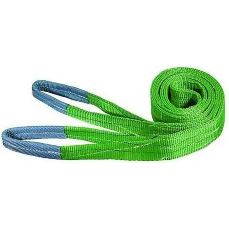 Élingues de levage Vigor Verde Capacité 2 tonnes 60 mm 2 m