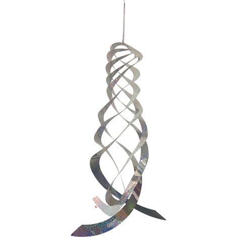 Cinta Repelente Para Aves - Espiral Colgante Reflectante - Para Jardín, Ventanas y Muelles - Paquete de 3 o 6 Unidades (1/5)
