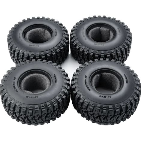 RC Gummireifen, Verbesserte Traktion, Robuste Konstruktion, 4PCS (1/2)