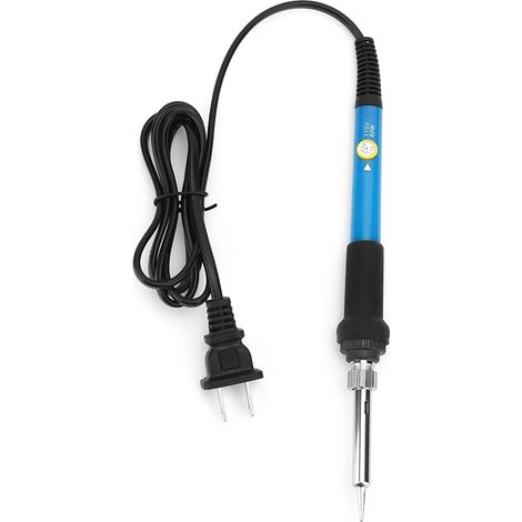 Fer à souder PTC réglable en température, 60W 110V avec prise américaine pour soudure précise (1/5)