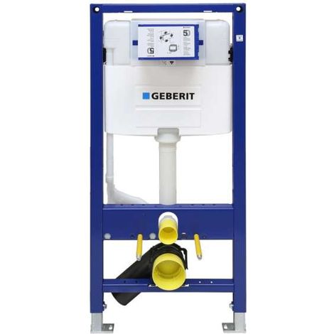 Geberit Duofix Element für Wand-WC, 112 cm, mit Omega UP-Spülkasten 12 cm, für Betätigung von vorne