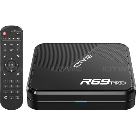 Lecteur multimédia en streaming, décodage 8K, connectivité Ethernet Gigabit, BOÎTE TV, 4 Go 32 Go-a (1/2)