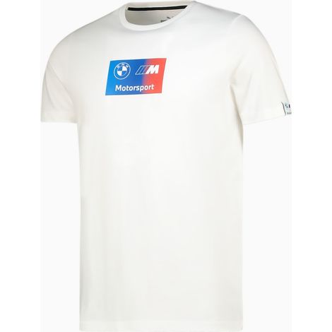 Puma Herren-T-Shirt mit BMW MMS-Logo, weiß, 53588402, Größe XL