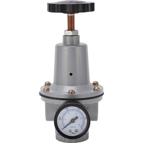 Régulateur de pression d'air comprimé avec manomètre, kit de 10 vannes G3/8 pour système pneumatique (1/5)