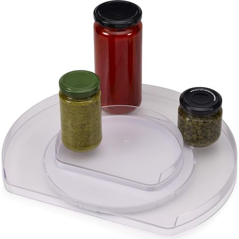 Organizer Rotante Per Ripiano Frigorifero 34x29cm (1/5)