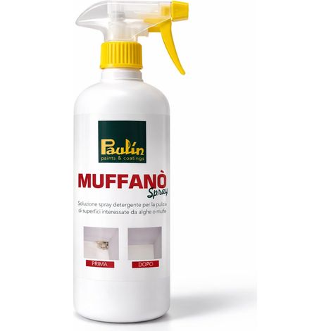 Muffanò Spray – Detergente Spray Rapido ed Efficace contro Muffe e Alghe