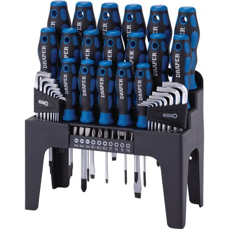Draper 865/44 - Autista set più stare in piedi - blu (44 pezzi) (1/5)
