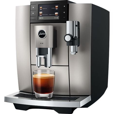Cafetera Jura E8 midnight silver 1450 W 10 kg (1/5)
