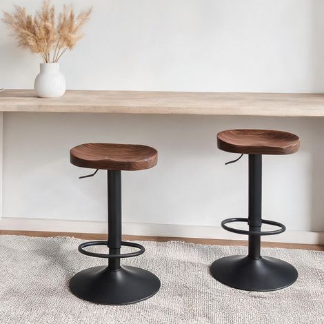 Tabouret de bar réglable de 61 à 82 cm 41,5 x 41,5 x 82 cm (1/5)