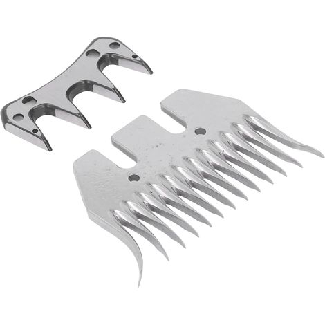 Kit d'accessoires pour tondeuse à moutons, lame incurvée à 13 dents, peigne et coupe-laine (1/5)