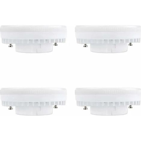 Ampoule GX53 LED 9W Blanc Froid 6000K quivalent Lampe CFL 15W-18W Lot de 4 ODIPIE (1/4)