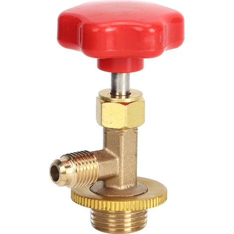 Adaptateur secteur, valve de distribution, ouvre-bouteille, outil de réparation de réfrigérant R134 R22 (1/5)