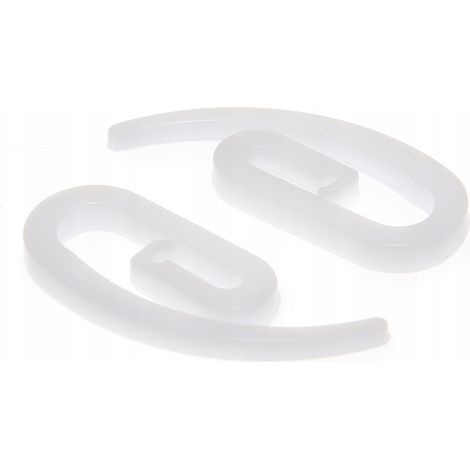 Gancho de seguridad francés tipo caracol para cortinas, visillos, cortinas, WAVE 100 unidades (1/5)