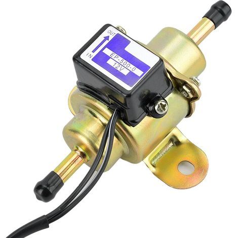 Pompe à carburant, 12V Pompe a Fuel Electrique de Voiture, EP-500-0 035000-0460 Pompe à essence de carburant à essence de l'essence universelle de l'essence (1/4)