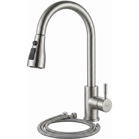 Rubinetto da Cucina Estraibile a 360 Gradi in Acciaio Inox Default Title (1/5)