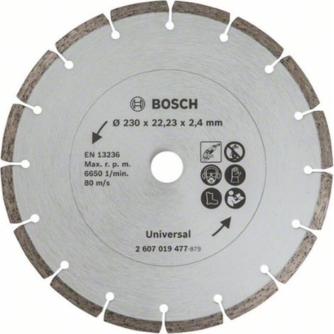Bosch 2607019477 disco de corte diamantado 230 mm (1/4)