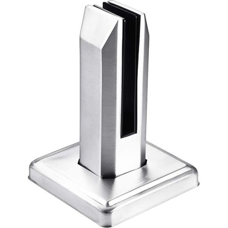 Stainless steel glass panel post, pool fence clamp, balcony fence clamp, round balustrade post, bracket