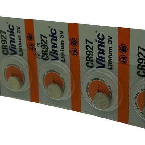 Pack de 5 piles Vinnic pour VINNIC CR927 (1/2)
