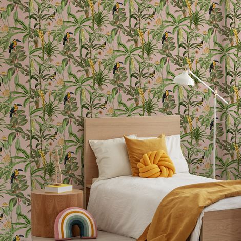 Papier peint intissé Sarah 1005 x 52cm Multicolore (1/4)