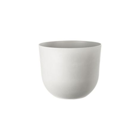 VASO SWING MOOD CONCA 40 CM BIANCO PIETRA