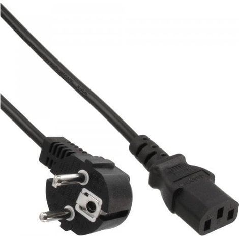 Pack Inline de 25 cables de alimentación negros de 2,5 m (1/3)