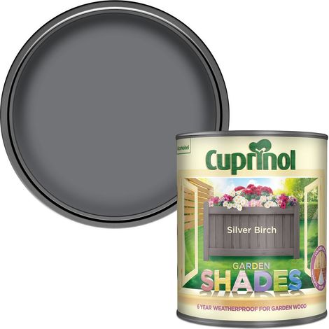 Cuprinol 5092551 Garden Shades Silver Birch 1 litre CUPGSSIL1L