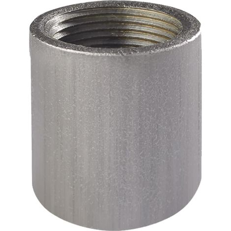 manchon - femelle / femelle - filetage cylindrique - longueur 34 mm - galvanisé - 15 x 21 - sferaco mag15
