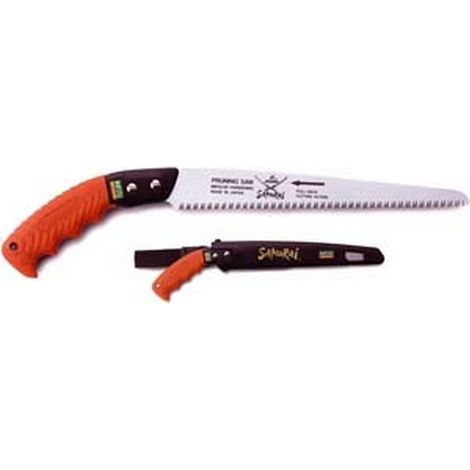 1BL SEGACCIO PER POTARE DI PRECISIONE CON FODERO - lama dritta mm.150 (GSF-150-SH) manico arancio