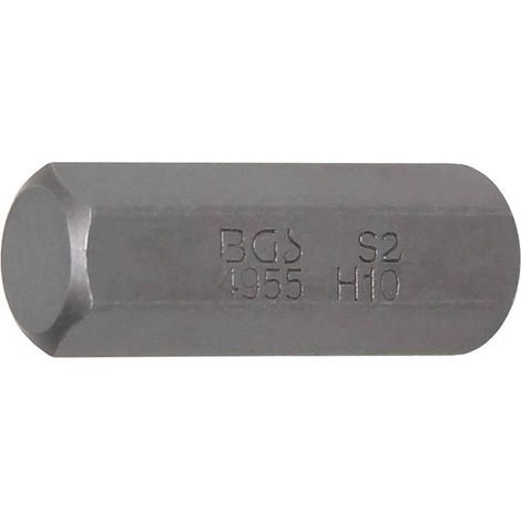 Embout 30 mm - Six Pans Intérieurs 10 mm (3/8) - Précision et Robustesse, Acier, Pro - D-Work (1/5)