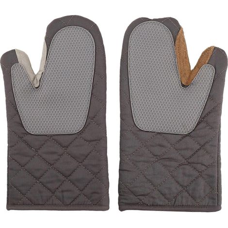 Gant de cuisine isolé, résistant à la chaleur, compatible micro-ondes, pour la cuisson au four et au four, outil anti-brûlure. (1/5)