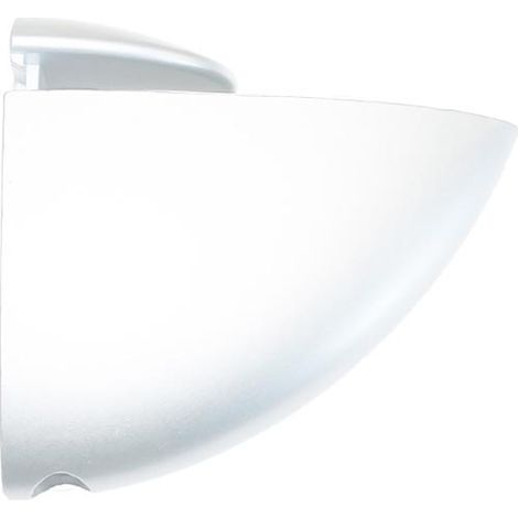 Soporte pelicano, modelo sp04, de zamak con acabado blanco, 75 x 30 x 65 mm, 2 uds (1/3)
