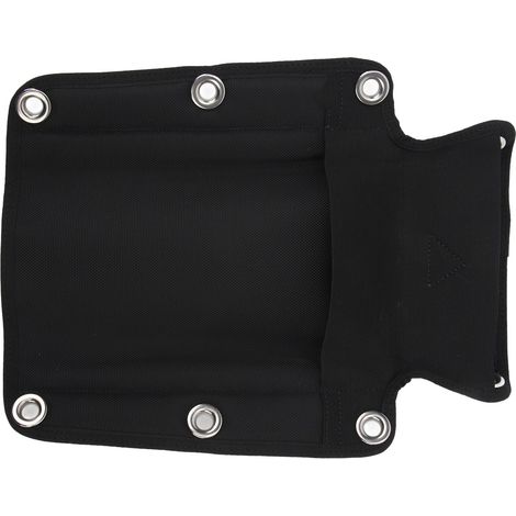 Coussin de dossier de plongée, plaque dorsale de plongée, coussin de dossier pour gilet stabilisateur de plongée technique OMS pour HOLLIS Noir (1/5)