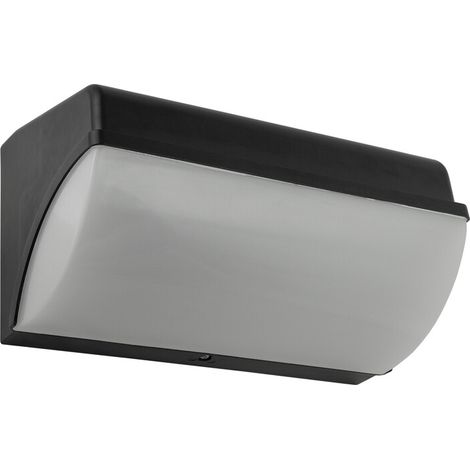 APPLIQUE DA ESTERNO LED NERO IP65 20W