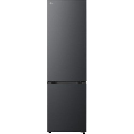 LG GBBSJ20DEP Frigorifero combinato Fit & Max 60 cm  Classe D, 375 L  AI Inverter, Wi-Fi, Door Cooling, Total No Frost  Matte Black